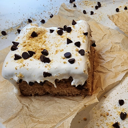 S'mores Poke Cake