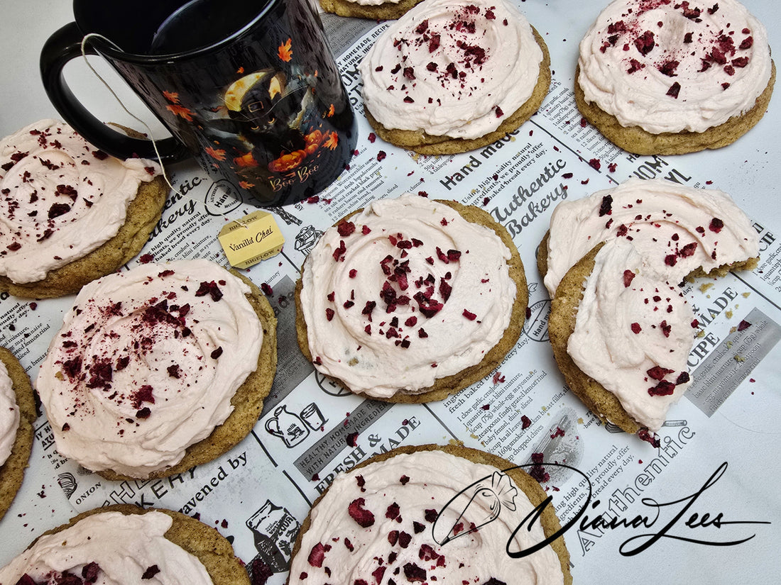 Cherry Chai Cookies