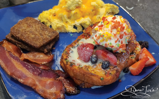 Fruity Pebbles French Toast