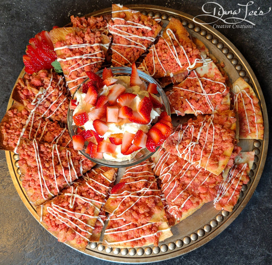 Strawberry Cheesecake Crunch Nachos