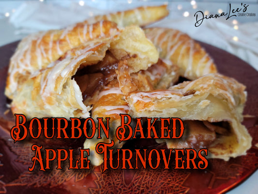 Bourbon Baked Apple Turnovers