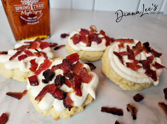 Beer Batter Maple Bacon Cookies