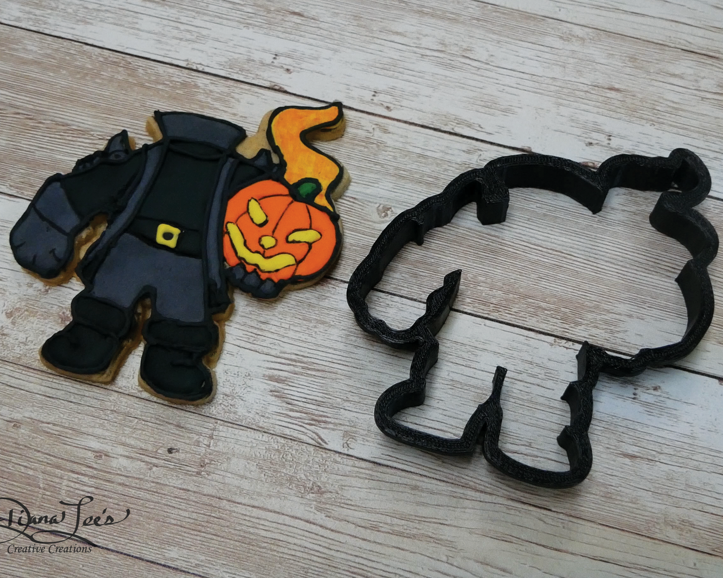 Headless Horseman cutter for Halloween baking