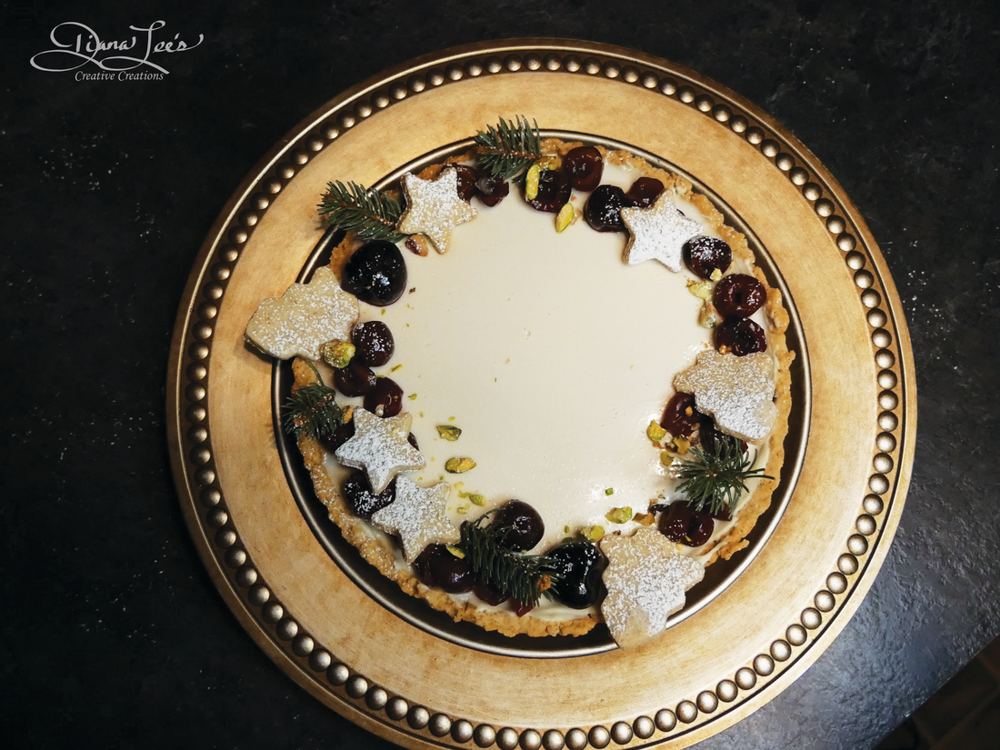 Coconut Panna Cotta Tart
