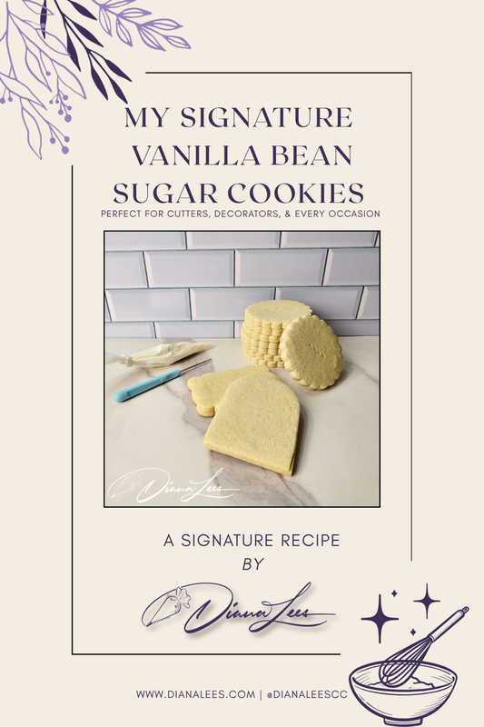 Enchanting Vanilla Bean Sugar Cookies – A Signature Recipe by Diana Lee's