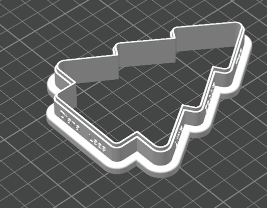 Little Debbie Christmas Tree Cookie Cutter 3D Print File