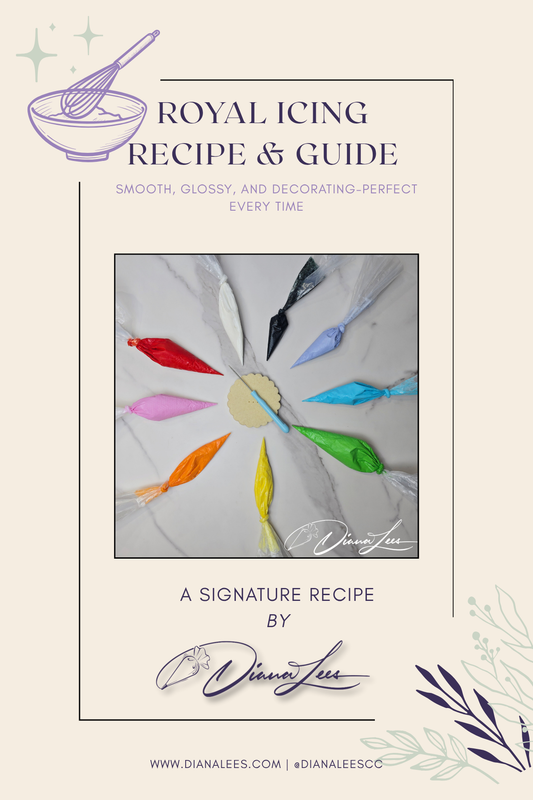 Signature Royal Icing Recipe & Guide by Diana Lee's