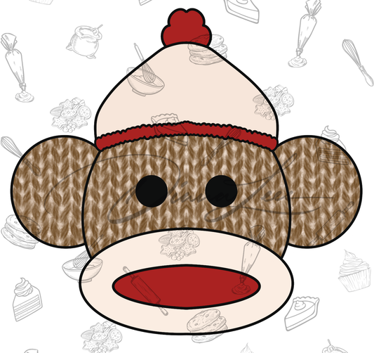 Sock Monkey Digital Art