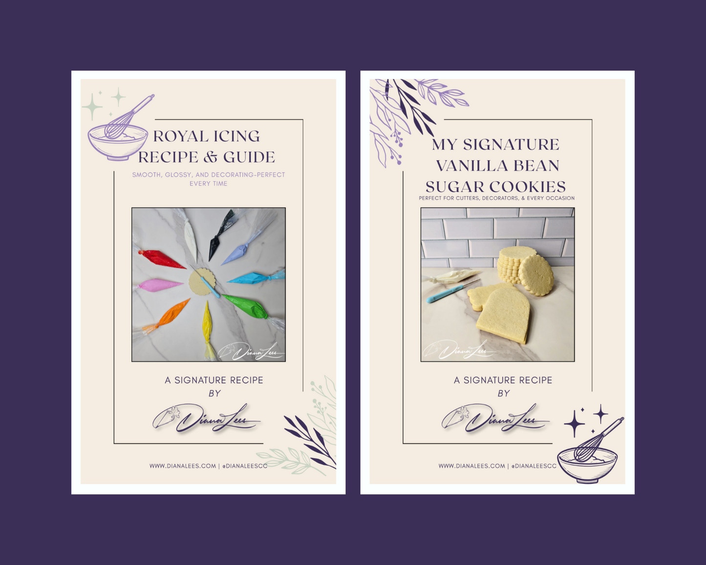 The Ultimate Cookie Decorating Bundle – Signature Sugar Cookie & Royal Icing Guides