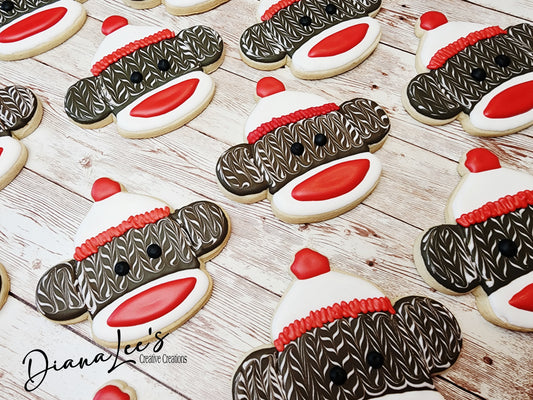 Sock Monkey Cookie Cutter